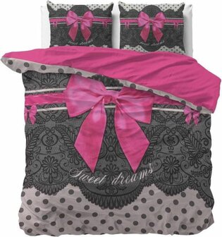 Dekbedovertrek 240x200/220 Romance roze