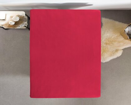 Jersey Hoeslaken Hot Pink