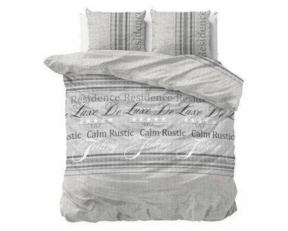 Dekbedovertrek Residence grijs
