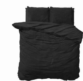 Dekbedovertrek Teddy antraciet