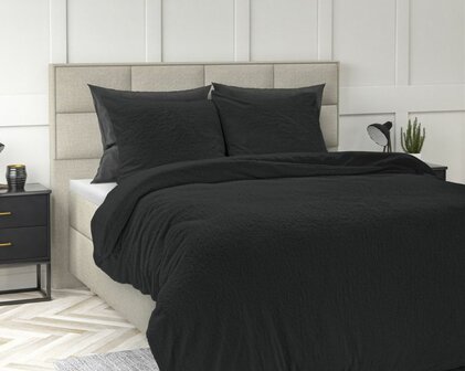 Dekbedovertrek Teddy antraciet