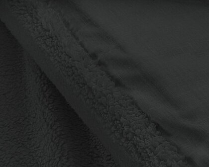 Dekbedovertrek Teddy antraciet