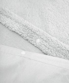 Dekbedovertrek Teddy grijs