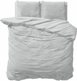 Dekbedovertrek Teddy grijs