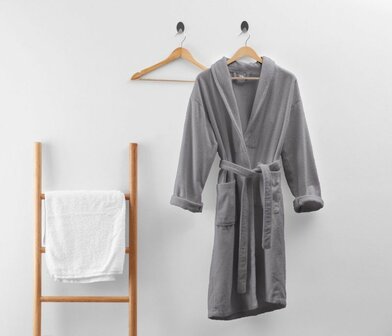 Soft Terry Badjas antraciet