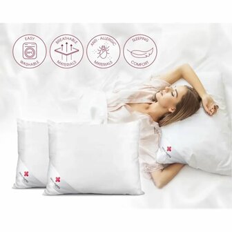 Swiss Nights Hoofdkussen Lush Mulberry