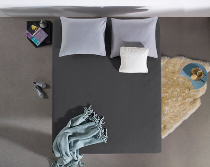 Hoeslaken 140x200 Antraciet