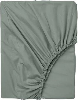 Hoeslaken 140x200 Olijf Groen