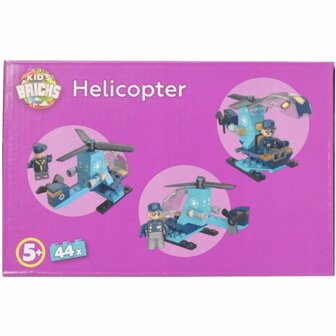 Kids Bricks Helicopter 44pcs