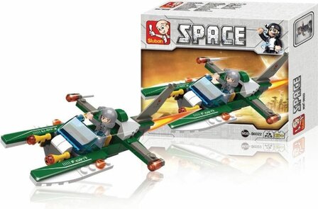 Sluban M38-B0322 Space Ruimteschip