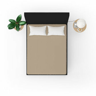 Hoeslaken 90x200 Jersey Zand