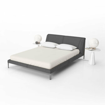 Hoeslaken 140x200 Katoen Off White