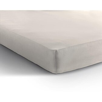 Hoeslaken 160/180x200 Jersey Creme