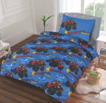 Dekbedovertrek Monster Truck