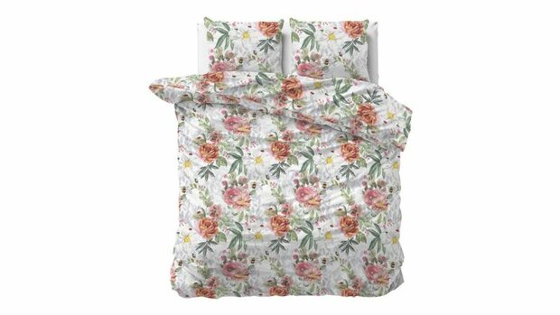 Dekbedovertrek Romain wit