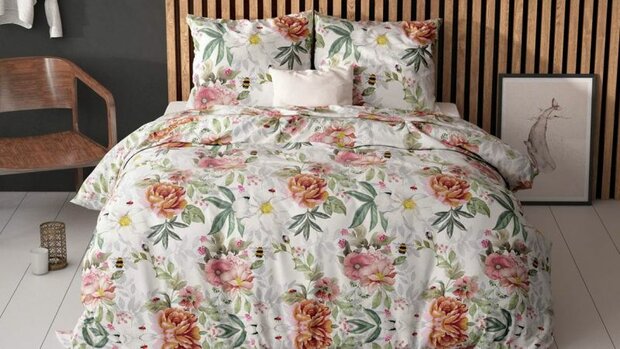 Dekbedovertrek Romain wit