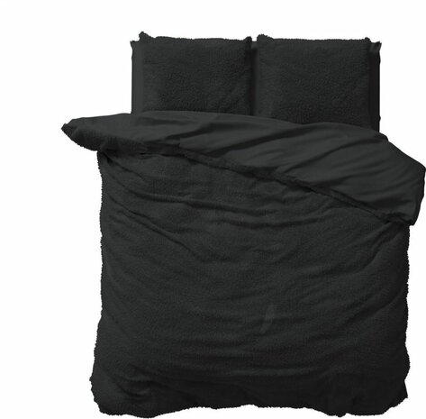 Dekbedovertrek Teddy antraciet