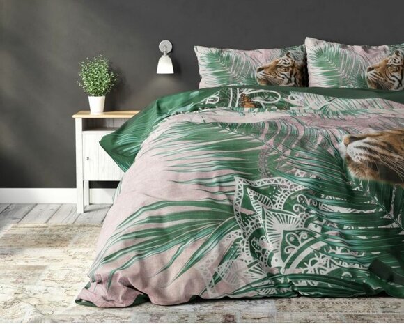 Dekbedovertrek Tiger Woods groen
