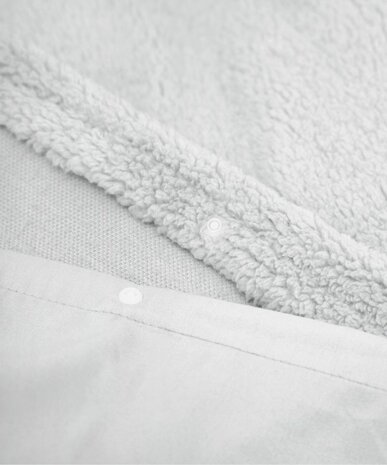 Dekbedovertrek Teddy grijs