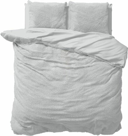 Dekbedovertrek Teddy grijs