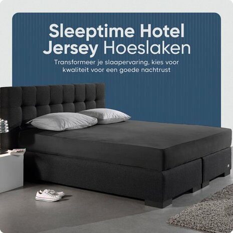 Hotel Jersey Hoeslaken antraciet