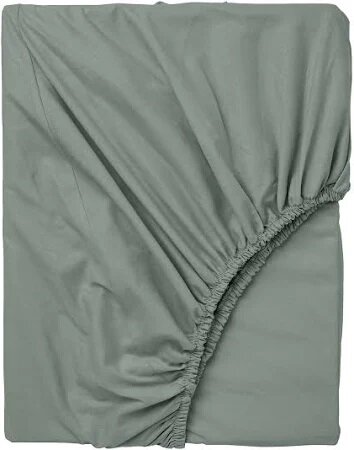 Hoeslaken 140x200 Olijf Groen