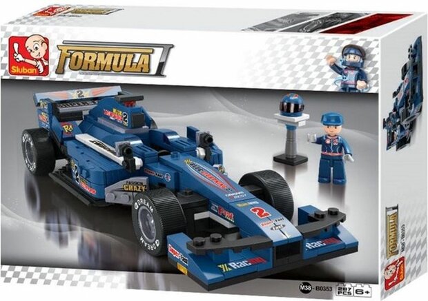 Sluban M38-B0353 Raceauto 287-delig