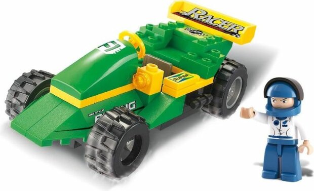 Sluban City Motors M38-B0172 Streetracer 63-delig