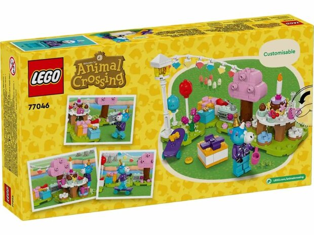 Lego Animal Crossing 77046 Julian's Birthday Party