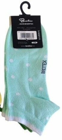 Kinder sneaker sokken groen