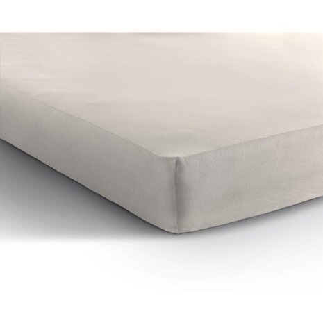 Hoeslaken 160/180x200 Jersey Creme
