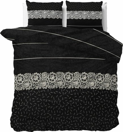 Dekbedovertrek 200x220 Dervio Antraciet