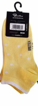 Kinder sneaker sokken geel 2pcs div.maten