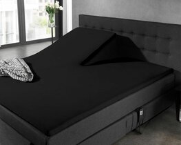 Splittopper 180x200/220 Zwart